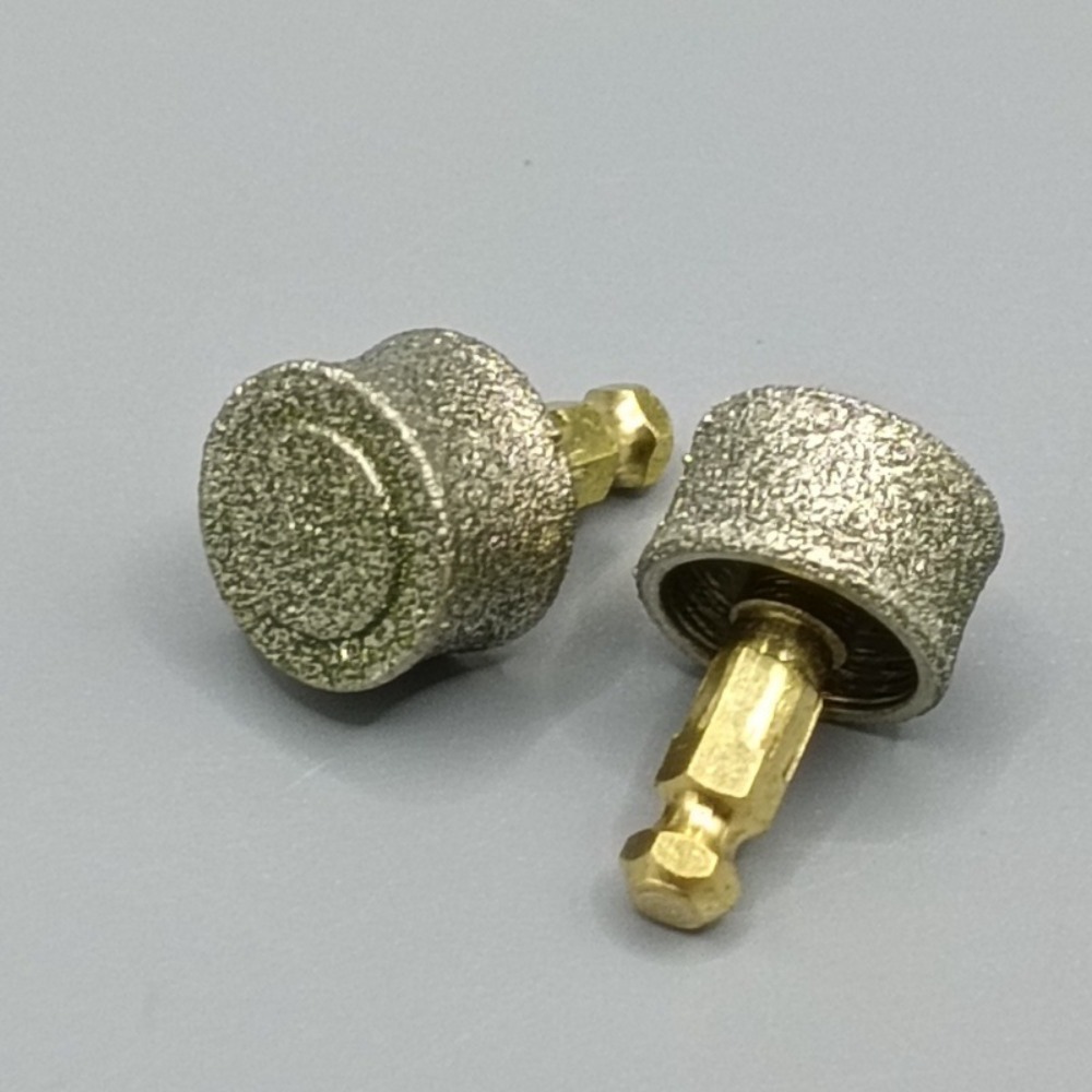 Pet Nail Grinder - หัวเจียรเล็บสุนัขแบบเงียบ 2 ชิ้น หัวเจียรเล็บแบบเปลี่ยนได้ ใช้งานได้ยาวนาน ปลอดภัยสำหรับสัตว์เลี้ยง