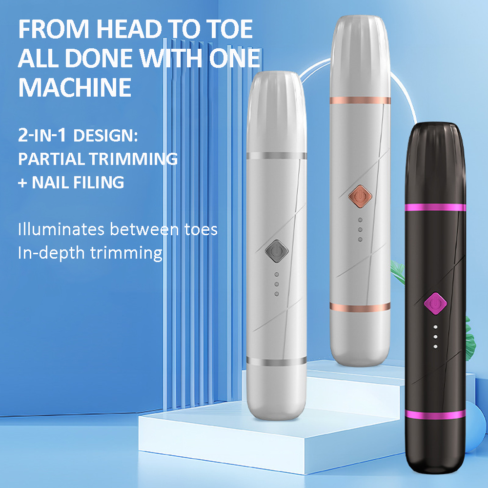 Pet Nail Grinder - เครื่องตัดขนสัตว์เลี้ยง 2-in-1 พร้อมเครื่องเจียรเล็บ ที่ตัดเล็บแมว ที่ตัดขนสุนัขและแมว พร้อมจอ