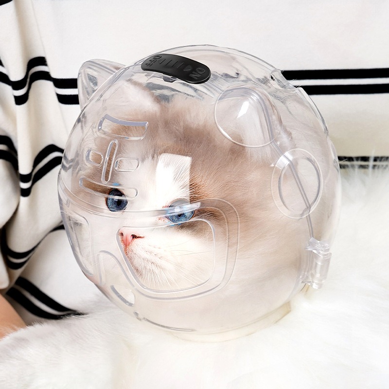 หมวกคลุมอาบน้ำแมวน่ารัก ป้องกั - Pet Supplies Nail Trim บทวิจารณ์และราคา