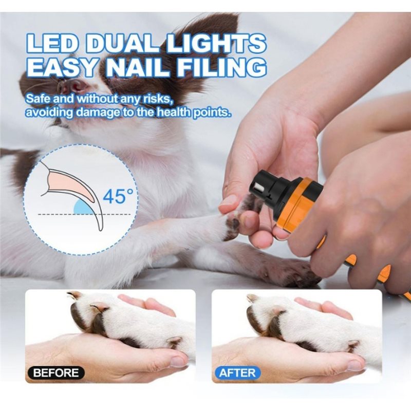 LLCS-Pet เครื่องเจียรเล็บไฟฟ้า - Pet Nail Grinder บทวิจารณ์และราคา