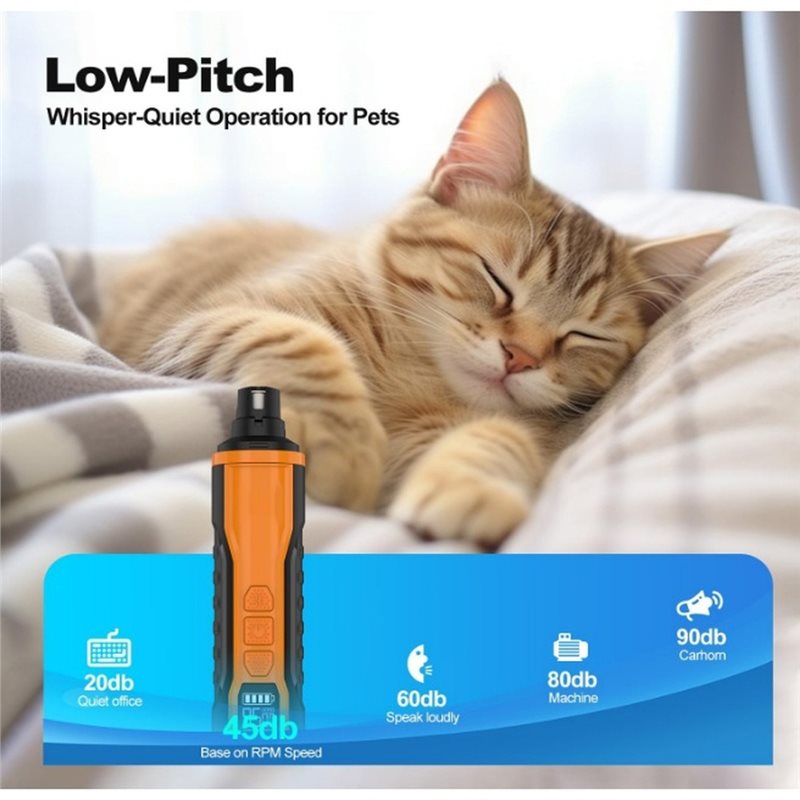 LLCS-Pet เครื่องเจียรเล็บไฟฟ้า - Pet Nail Grinder บทวิจารณ์และราคา