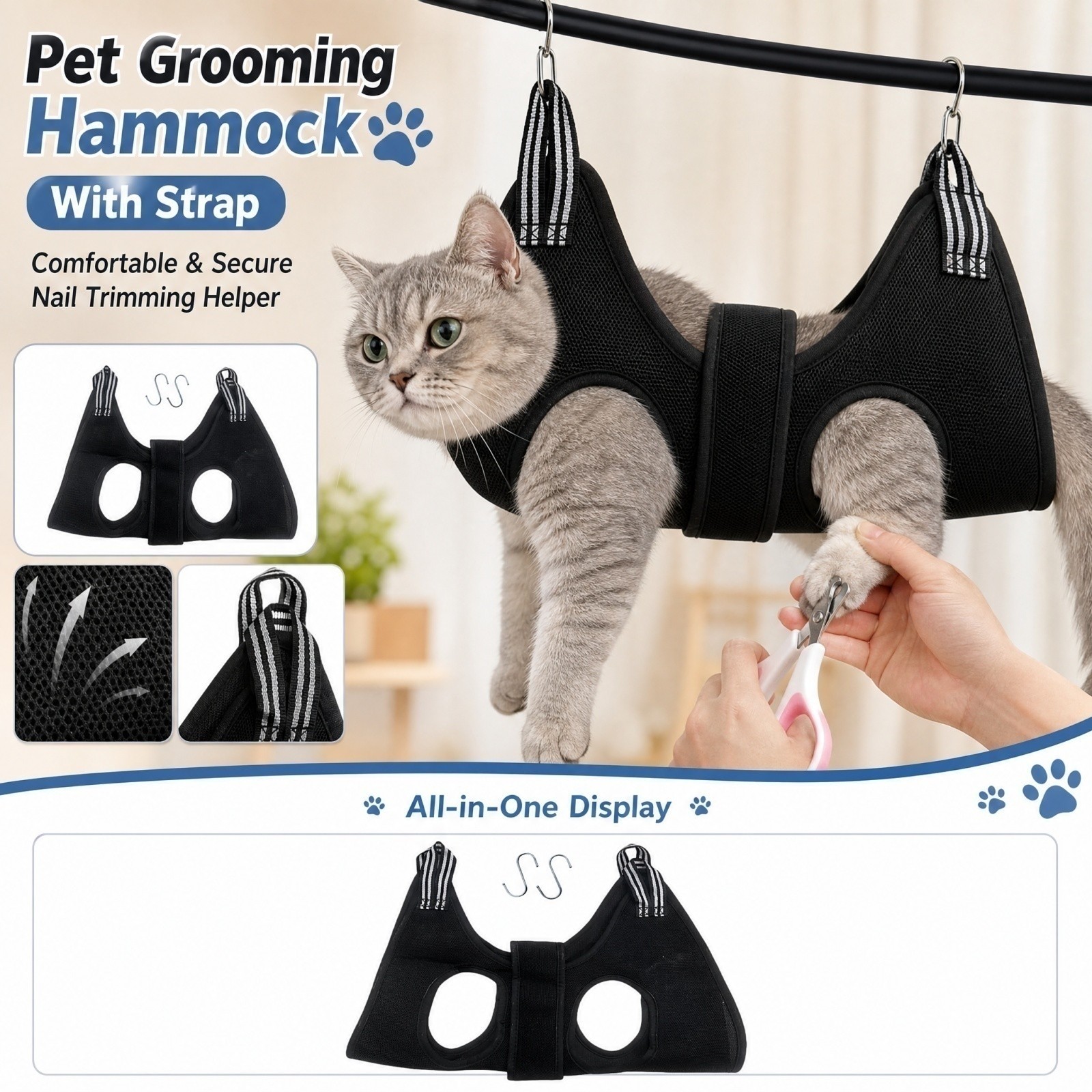 เปลนอนสำหรับสัตว์เลี้ยงพร้อมสา - Pet Supplies Nail Trim บทวิจารณ์และราคา