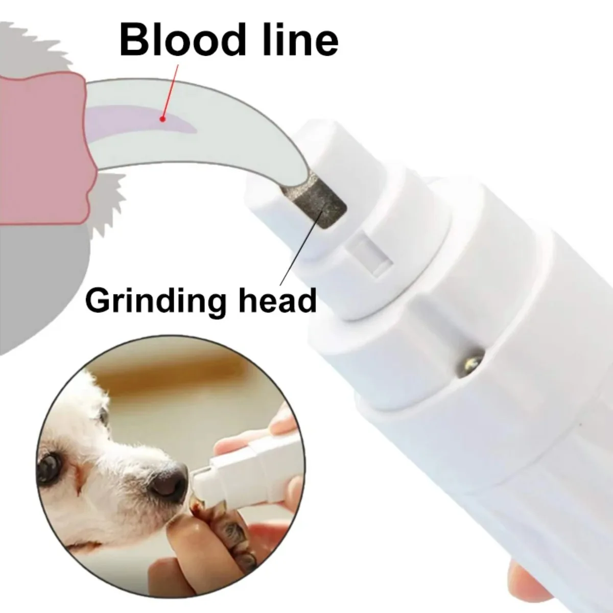 กรรไกรตัดเล็บสุนัขไฟฟ้ากรงเล็บ - Pet Nail Grinder บทวิจารณ์และราคา