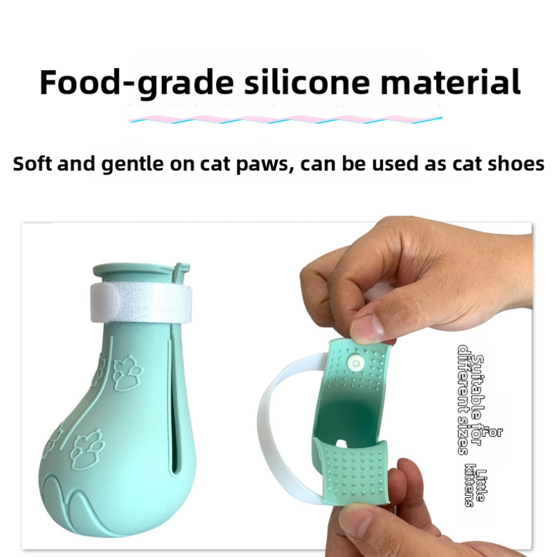 ถุงเท้าซิลิโคนป้องกันรอยขีดข่ว - Pet Supplies Nail Trim บทวิจารณ์และราคา