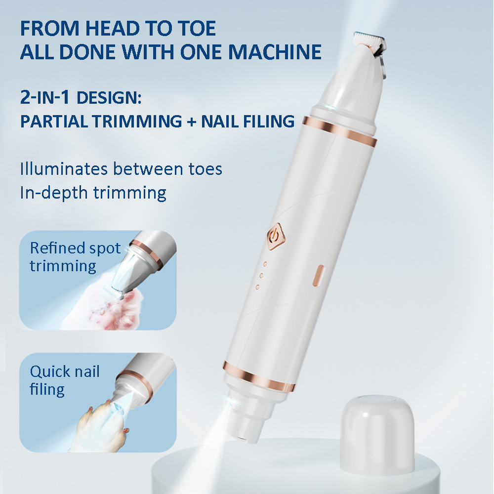 เครื่องตัดขนสัตว์เลี้ยง 2-in-1 - Pet Nail Grinder บทวิจารณ์และราคา
