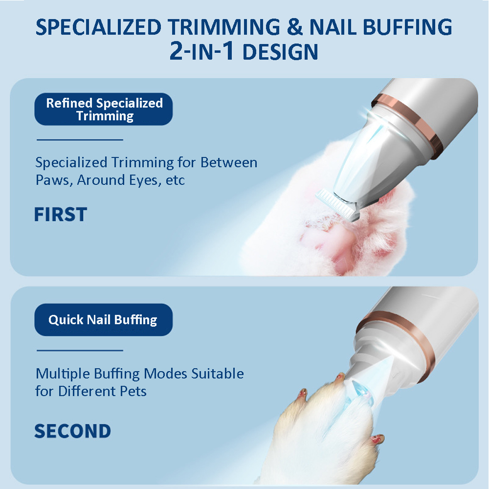 เครื่องตัดขนสัตว์เลี้ยง 2-in-1 - Pet Nail Grinder บทวิจารณ์และราคา