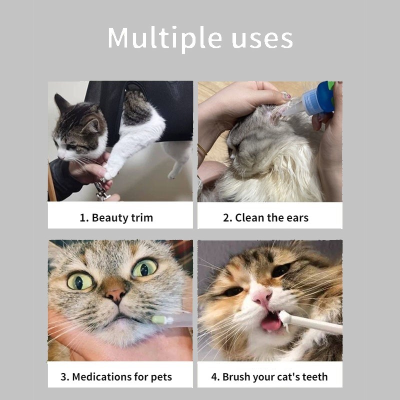 Cat Grooming ตัดเล็บ anti scra - Pet Supplies Nail Trim บทวิจารณ์และราคา